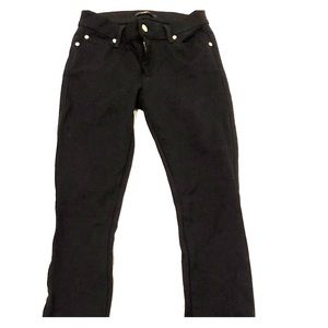 7 for all mankind black dress skinny pants